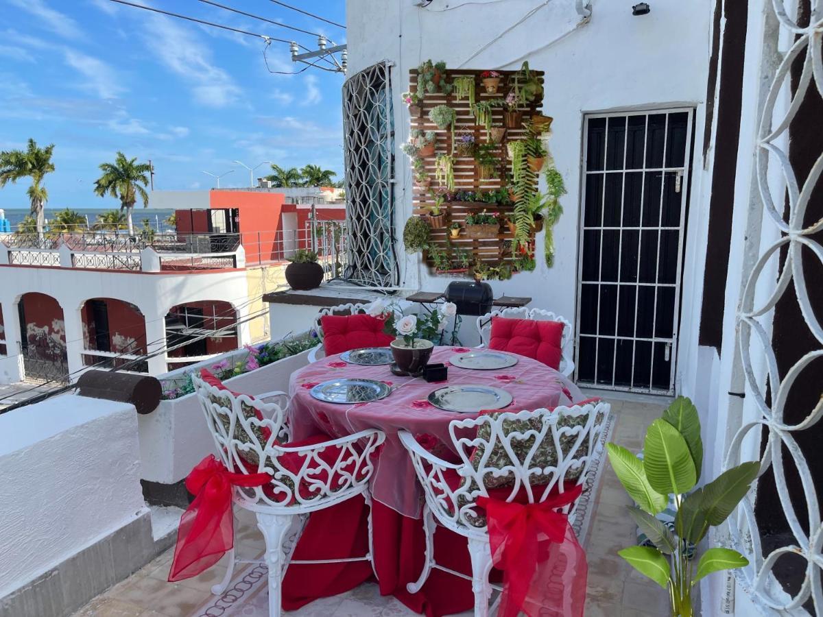 La Casa Del Colibri Daire Campeche Dış mekan fotoğraf